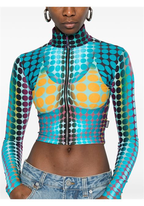top high neck ls woman multicolor JEAN PAUL GAULTIER | 26/01-W-TO443-J042P502710